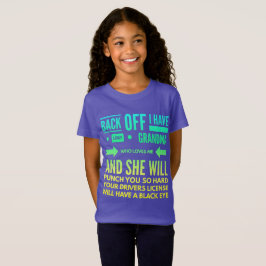 おばあちゃん熱狂する Tシャツ