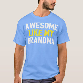 おばあちゃん父素晴らしの日のパパのジョークFunn Tシャツ