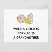 おばあちゃん生まれ ポストカード (正面)