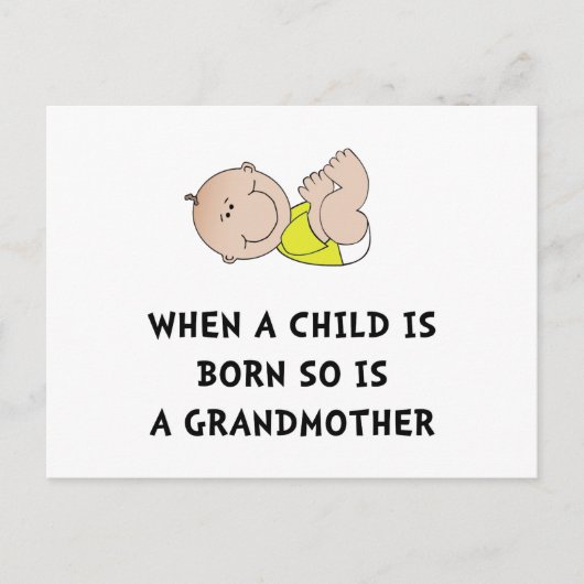おばあちゃん生まれ ポストカード (正面)