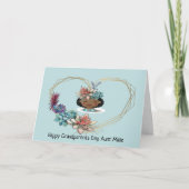 おばあちゃん用の祖父母のデイカード カード (正面)