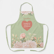 おばあちゃん祖母引用文ウォーターカラーピンクフローラ