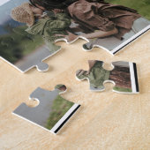 おばあちゃん私たちはあなたを愛する孫6 Photo Collage ジグソーパズル (側面)