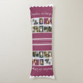 おばあちゃん私たちはあなたを愛する孫6 Photo Collage ボディピロー (正面縦)