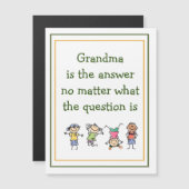 おばあちゃん答えおもしろいキッズ引用文 (正面/裏面)