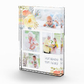 おばあちゃん素晴らしあなたはザ最高のピーチイエローフローラ フォトブロック (右)