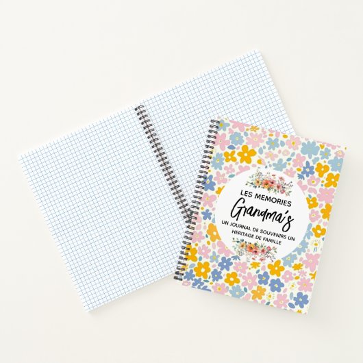 おばあちゃん素晴らしおじいちゃん&ナニー ノートブック (内部)