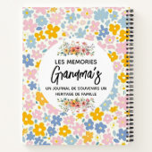 おばあちゃん素晴らしおじいちゃん&ナニー ノートブック (裏面)