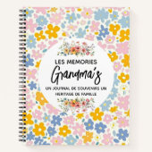 おばあちゃん素晴らしおじいちゃん&ナニー ノートブック (正面)