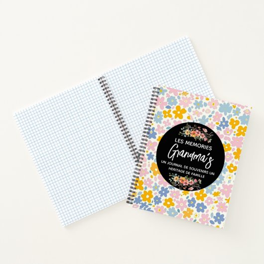 おばあちゃん素晴らしおじいちゃん&ナニー ノートブック (内部)