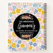 おばあちゃん素晴らしおじいちゃん&ナニー ノートブック (裏面)