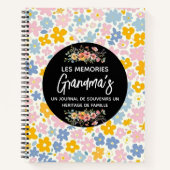 おばあちゃん素晴らしおじいちゃん&ナニー ノートブック (正面)