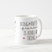 おばあちゃん素晴らしになることは私の好きなことだ コーヒーマグカップ (正面右)