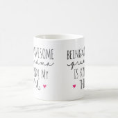 おばあちゃん素晴らしになることは私の好きなことだ コーヒーマグカップ (中央)