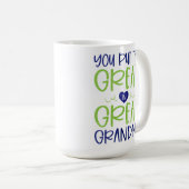 おばあちゃん素晴らしのマ素晴らしグに コーヒーマグカップ (正面右)