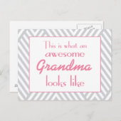おばあちゃん素晴らしの見た目 ポストカード (正面/裏面)