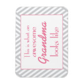 おばあちゃん素晴らしの見た目 マグネット (縦)