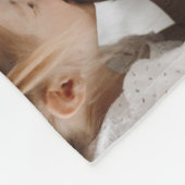 おばあちゃん素晴らしの8枚素晴らし写真に入れる フリースブランケット (角)