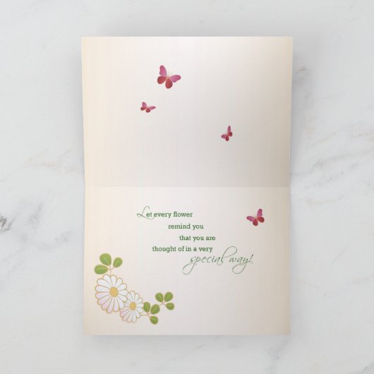 おばあちゃん素晴らしよ素晴らしおばあちゃん元気に カード (内部)