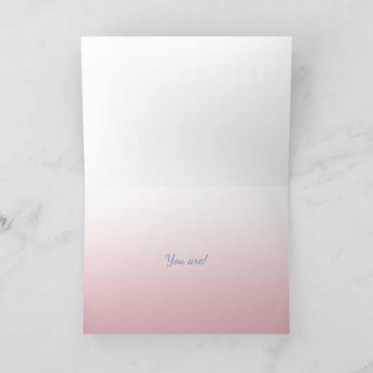 おばあちゃん素晴らしアナウンスメントカード 案内状 (内部)