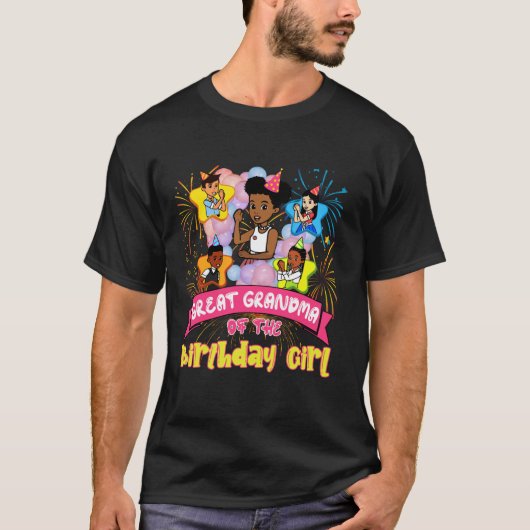 おばあちゃん素晴らしグレイシーのコーナー誕生日人形かわいい Tシャツ (正面)