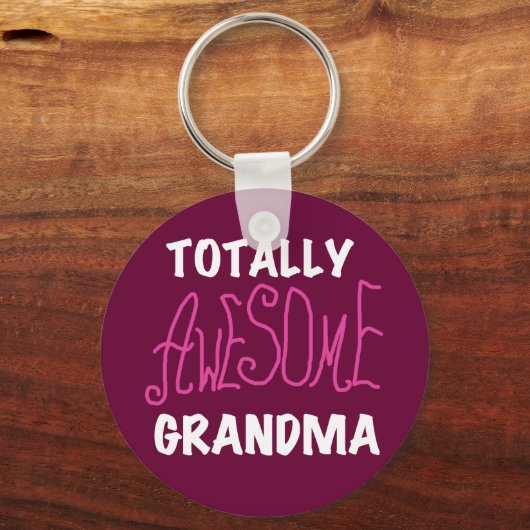 おばあちゃん素晴らしピンクのTシャツとギフト キーホルダー