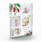 おばあちゃん素晴らしピンクローズバッド4写真 フォトブロック (左)