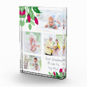 おばあちゃん素晴らしピンクローズバッド4写真 フォトブロック (右)