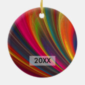 おばあちゃん素晴らしフォトギフトラベル&オーナメント セラミックオーナメント (裏面)