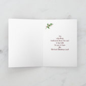 おばあちゃん素晴らしメリークリスマスフクロウ、バードユーモア シーズンカード (内部)