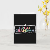 おばあちゃん素晴らしEst 2026おばあちゃんに素晴らし昇進 カード (黄色い花)