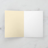 おばあちゃん考えが私の世界グリーティングカード カード (内部)