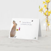 おばあちゃん考えは君の仲間だ、自然 カード (黄色い花)