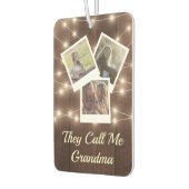 おばあちゃん自動車ベビーデザイン自分の家族 カーエアーフレッシュナー (左)