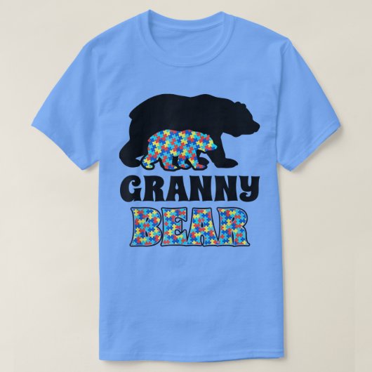 おばあちゃん自閉症意識 Tシャツ (デザイン正面)