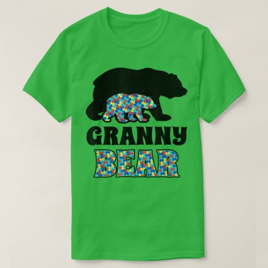 おばあちゃん自閉症意識 Tシャツ (デザイン正面)