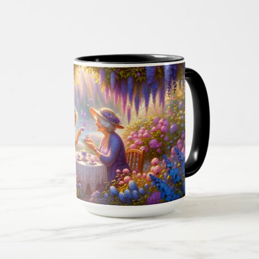 おばあちゃん茶パーティー4. マグカップ (正面右)