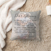 おばあちゃん親愛のカスタムメッセージ写真母の日 クッション (ブランケット)