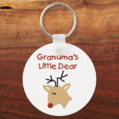 おばあちゃん親愛のTシャツとギフト キーホルダー (正面)