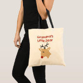 おばあちゃん親愛のTシャツとギフト トートバッグ (正面(商品))