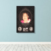 おばあちゃん記念館 キャンバスプリント (インサイチュ (ウッドフロア))