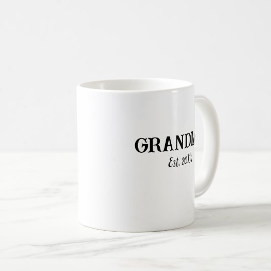 おばあちゃん設立カスタムされたマグカップ コーヒーマグカップ (正面右)