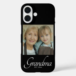 おばあちゃん設立フォトギフト iPhone 16ケース