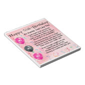 おばあちゃん詩30歳の誕生日 ノートパッド (アングル)