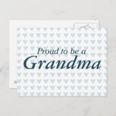 おばあちゃん誇りを持ったになるなんて！ ポストカード (正面/裏面)