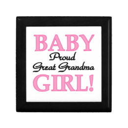 おばあちゃん誇りを持った素晴らし赤ちゃん女の子のプレゼント ギフトボックス