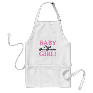 おばあちゃん誇りを持った赤ちゃんTシャツ&ギフト スタンダードエプロン