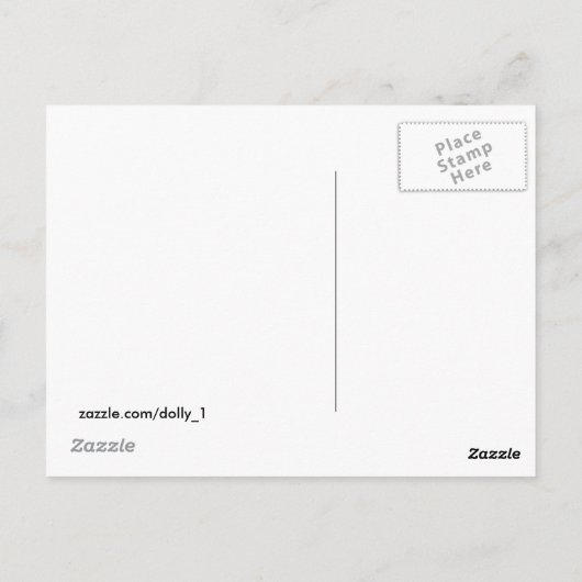 おばあちゃん誕生日はがき ポストカード (裏面)