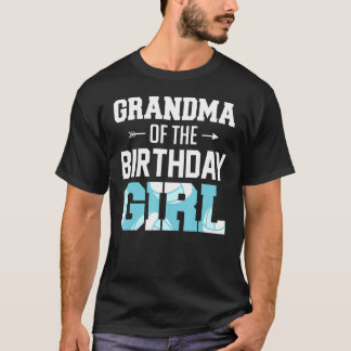 おばあちゃん誕生日ガールバレーボール女の子ファミリー Tシャツ