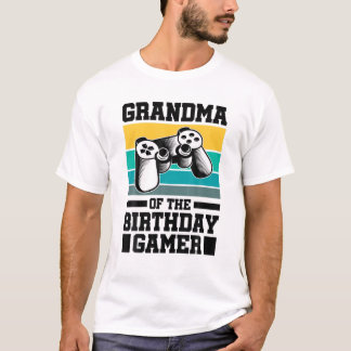 おばあちゃん誕生日ゲーマービデオゲームConole G Tシャツ